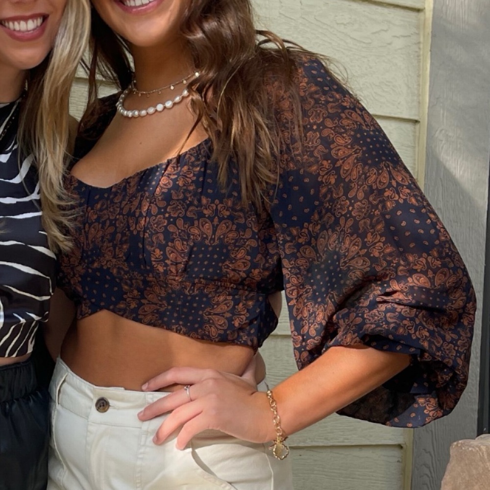 Wrap Crop Top